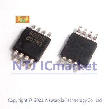 10 VNT CR6002D MSOP-8 CR6002 6002D apsaugos MOSFET IC MIKROSCHEMOJE