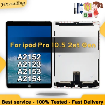 100% Naujas LCD iPad Oro 3 2019 A2152 A2123 A2153 A2154 Ekranas Jutiklinis Ekranas skaitmeninis keitiklis Asamblėjos, Skirtos 