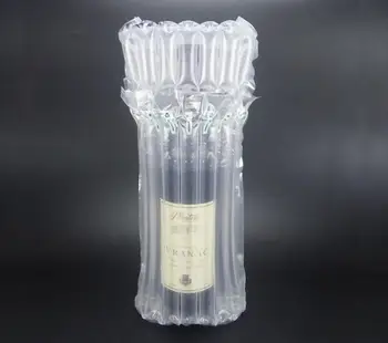 1000pcs PE Maišelis 32*8cm Oro Dunnage Krepšys, Oro Alsuoja Apsaugos Vyno Butelis Wrap Pripučiamą Oro Pagalvę Skiltyje Wrap Krepšiai#36201