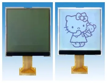 24PIN KD 128128 LCD Ekranas ST7571 Valdytojas SPI / AI / Parallel Sąsaja White Backlight