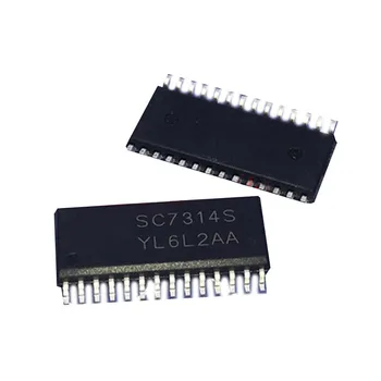5 VNT SC7314S SVP-28 SC7314 4CH Išėjimo Stereo Garso Procesorius Lustas IC