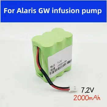 7.2V2000mAh už Alaris GW infuzijos siurblys baterija Micro įpurškimo siurblys Įkraunamos NI-MH baterijos