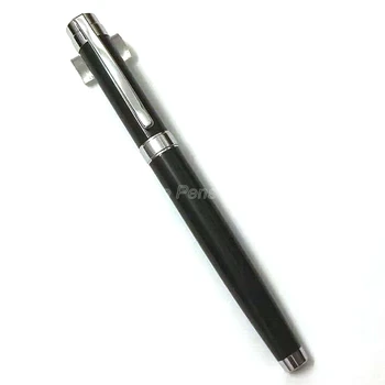 Baoer 027 Black & Silver Fontanas Pen M Plunksnų 0,5 mm Rašyti Pen BFP001
