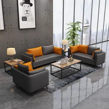Biuro sofa derinys, drabužių parduotuvės, laisvalaikis susitikimą deryboms dėl trijų asmuo, sofos odos meno modernus minimalistinio