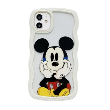 Disney Mickey Mouse Telefono dėklas Skirtas iPhone 14 13 12 11 iPhone Pro Max Animacinių filmų Mielas Viskas Įskaičiuota sekanti Apsauginis Dangtelis