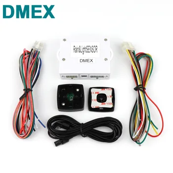 DMEX OEM 2 In 1 Automatinis Šviesos Lietaus Jutiklis Universaliųjų Automobilių Valytuvų Lietaus Ir Šviesos Jutiklis