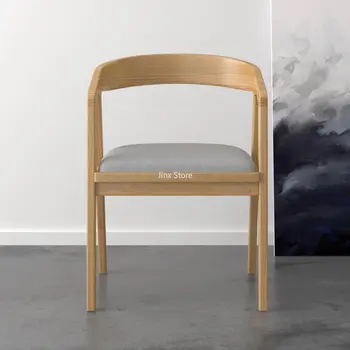 Grindų Dinette Dizaineris Valgomojo Kėdės Akcentas Prabangūs Mediniai Valgomojo Kėdės, Sulankstomas Ergonomiškas Muebles Cocina De Virtuvės Baldai