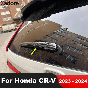 Honda CRV CR-V 2023 2024 Anglies Pluošto Galinio Lango Valytuvo Dangtelis Apdaila Uodega priekinio, galinio Stiklo Valytuvų Rankos Ašmenys Rėmo Automobilių Reikmenys
