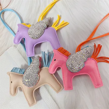 Multi-stiliaus mielas odos angelas ponis pakabukas kūrybos animacinių filmų priedai žaislą dovanų