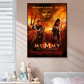 Mumija Filmas Apima Plakatus Spausdinti Drobės Tapybos Sienos Nuotraukas Kambarį Namų Dekoro (Be Rėmelio)