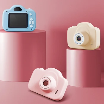 Nešiojamas Skaitmeninis Fotoaparatas Daugiafunkcinių Mini Skaitmeninės Kameros Žaislas Skaitmeninę Vaizdo Kamerą, USB Įkrovimo Vaikams šventinių Dovanų