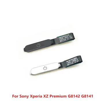 Sony Xperia XZ Premium G8142 G8141 Jungiklį Power On/Off pirštų Atspaudų Mygtuką Touch ID Juostelė Flex Kabelis Pakeitimo Remontas Dalis