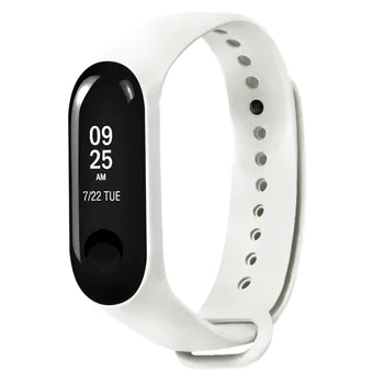 Sporto TPE Silikonas Pakeitimo Apyrankė ant Riešo Dirželis Xiao Mi Band 3 Smartwatch Dirželis Watchband Wriststrap Smart Priedai