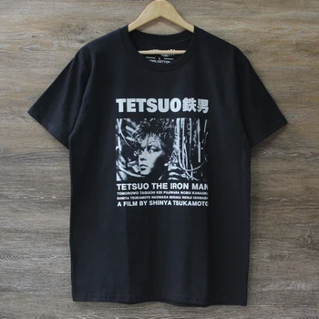 Tetsuo T-Shirt Geležinis Žmogus Japonų Filmą Crazy Thunder Road Kulka Baleto Sprogo Miesto Vyrų Tshirts Tee