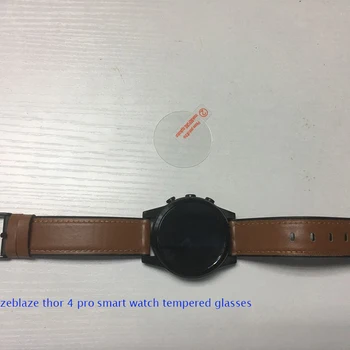 w2 w1 x361 x360 zeblaze thor 4 pro dual smart watch laikrodis valandą Screen Protector, Padengti Grūdinto stiklo laikrodis stiklų plėvelės